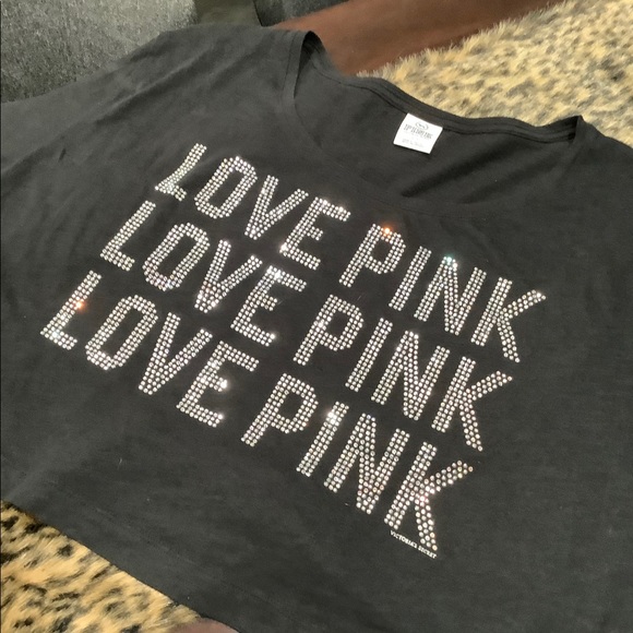 NWOT PINK BY VICTORIAS SECRET CROP TOP - Picture 5 of 7
